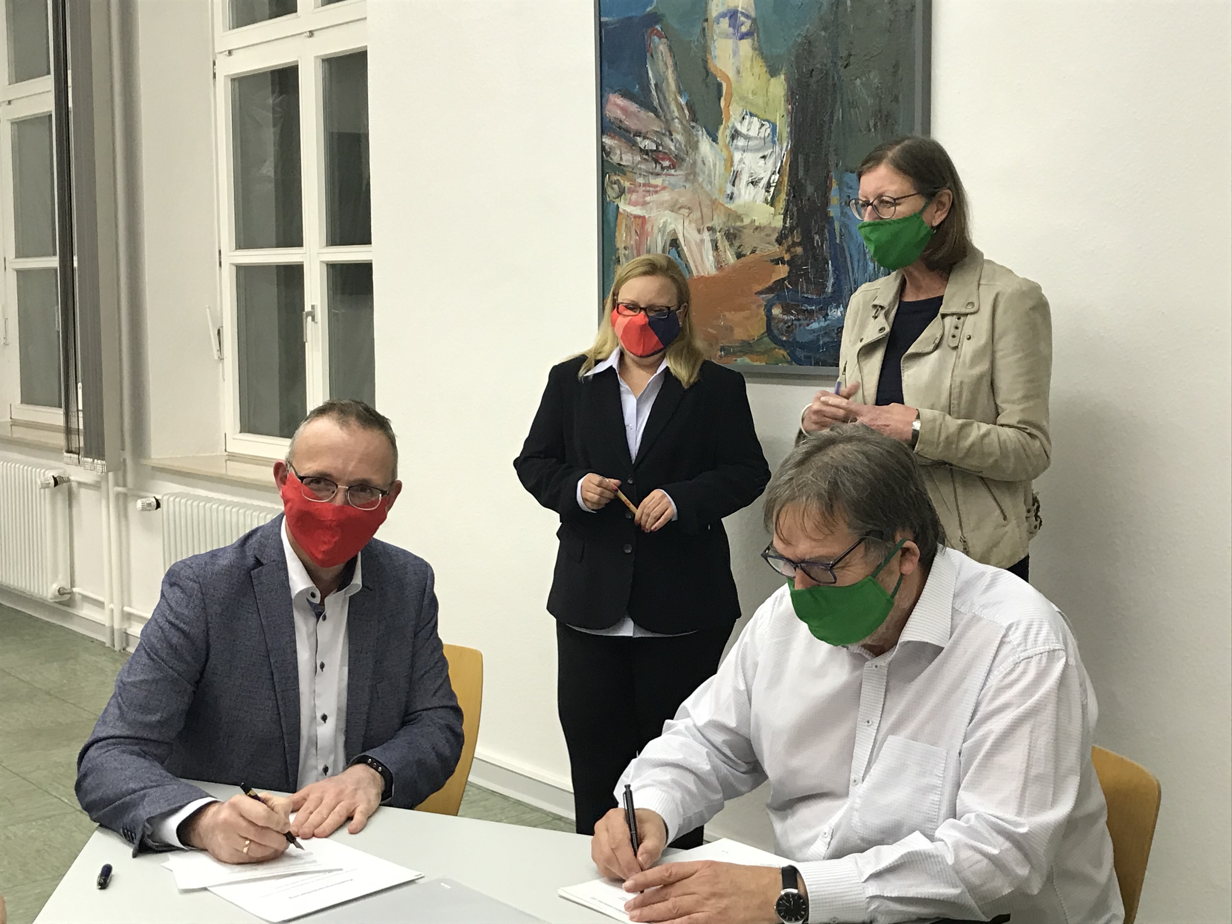SPD und Grüne setzen die politische Zusammenarbeit fort